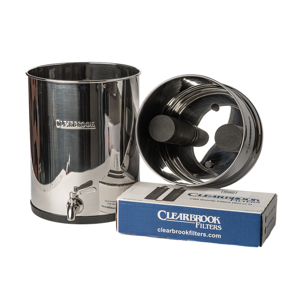 Clearbrook 2.25 Gallon Stainless Steel Gravity System